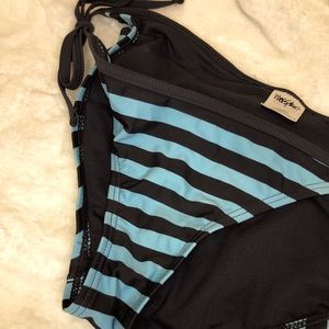 Mossimo swim bottoms Blue Stripes